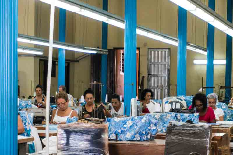 Bagian-bagian kerja di pabrik garment